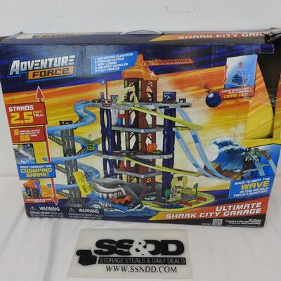 Adventure Force Shark City Car Track, Near New, Missing Some Pieces