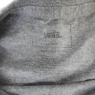 2 Vans T-Shirts, Large
