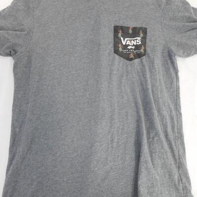 2 Vans T-Shirts, Large