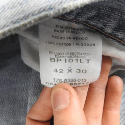 3 Pairs of Denim Jeans, Bailey's PT., Kirkland, 44x30