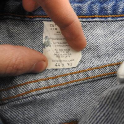 3 Pairs of Denim Jeans, Bailey's PT., Kirkland, 44x30