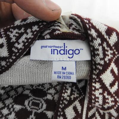 4 Women's Sweaters, C.J.Banks, Indigo, Rue 21, Medium and Large