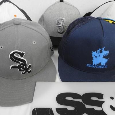 7 Hats, Batman, White Sox, MM Intelligence, Vanderbilt