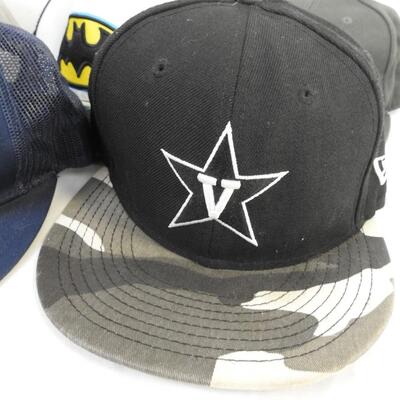 7 Hats, Batman, White Sox, MM Intelligence, Vanderbilt