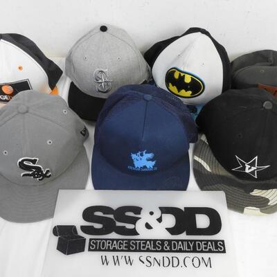 7 Hats, Batman, White Sox, MM Intelligence, Vanderbilt