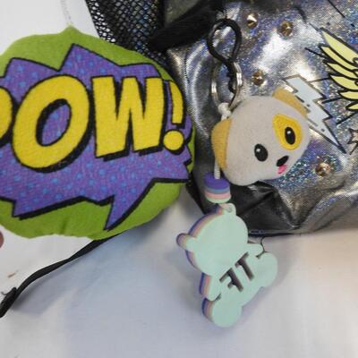 Place Silver Princess Backpack, Knee and Elbow Pads, Lunch Box, Piggy Coin Bank