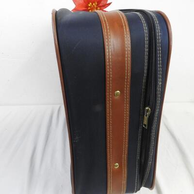 Jaguar Blue and Brown Luggage