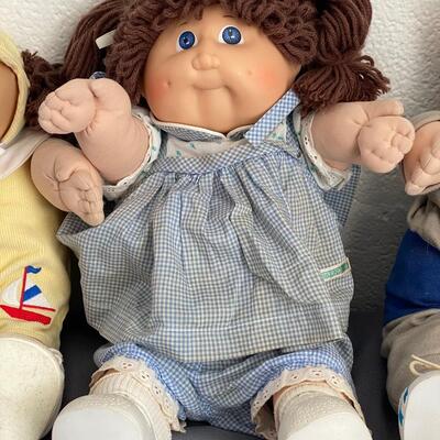 Set of 3 Vintage Cabbage Patch Kids