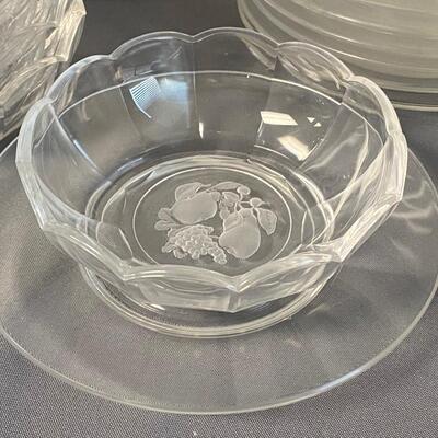 Lot of Val St. Lambert Glassware