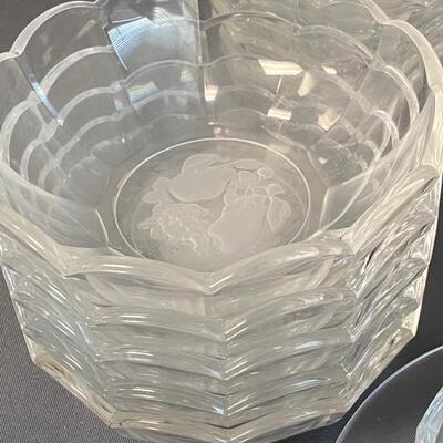 Lot of Val St. Lambert Glassware