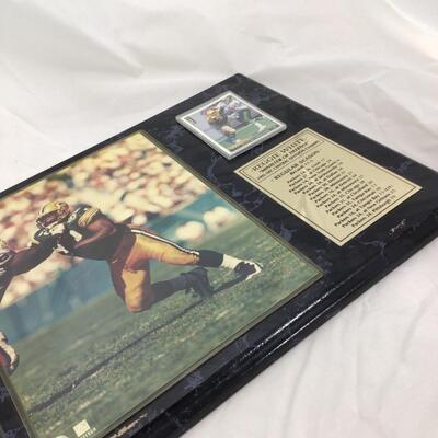 (68) Packers | Reggie White Wall Plaque with Card