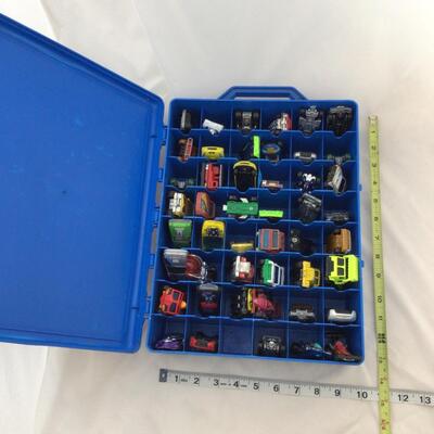 (101) HOT WHEELS | Hot Wheels Car Containers and a Mix of loose cars