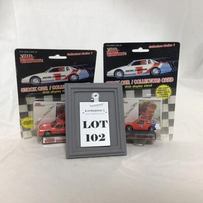 (102) NASCAR | Racing Champions Stock Car and Stand