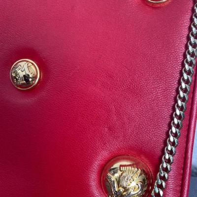 Vintage Salvatore Ferragamo Red Leather Purse