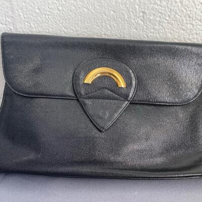Vintage Leather Clutch Purse