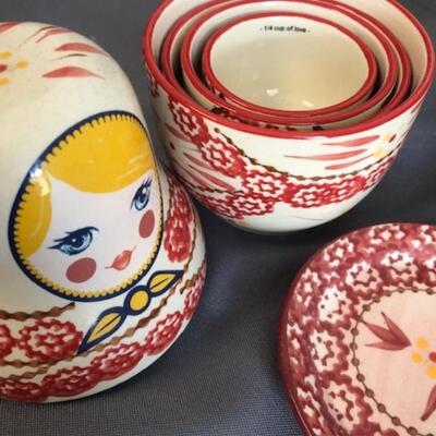 Tempt-tations by Tara Nesting Doll Measuring Cups