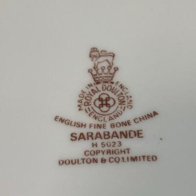 Royal Doulton England "Sarabande" China