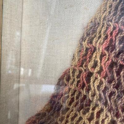 Framed Handwoven Bilum Bag