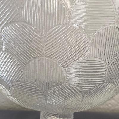 Heikki Orvola (attributed) Miranda Large Glass Pedestal Bowl