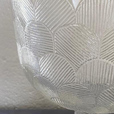 Heikki Orvola (attributed) Miranda Large Glass Pedestal Bowl