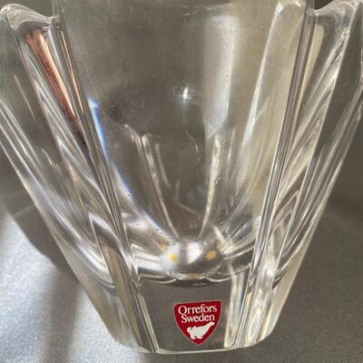 Orrefors "Orion" Crystal Glass Bowl