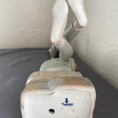 Lladro Tall "Boy Student" Porcelain Figurine