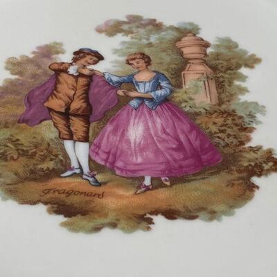 Gloria Fine Porcelain Bayreuth Pedestal Cake Plate