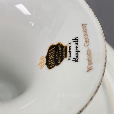 Gloria Fine Porcelain Bayreuth Pedestal Cake Plate