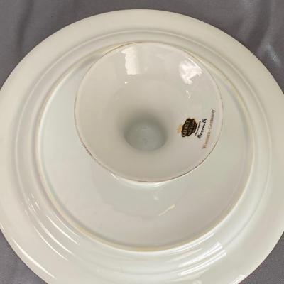 Gloria Fine Porcelain Bayreuth Pedestal Cake Plate