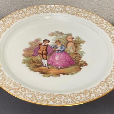 Gloria Fine Porcelain Bayreuth Pedestal Cake Plate
