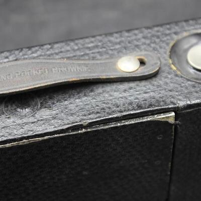 Antique Kodak No. 2A Folding Pocket Film Camera Brownie Automatic