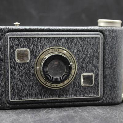 Pair of Vintage Kodak Film Cameras Kodak Kodex No. 1 & Kodak Tindar Lens