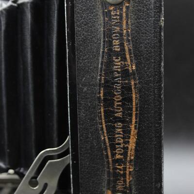 Pair of Vintage Film Kodak No. 2 & 2C Folding Autographic Camera