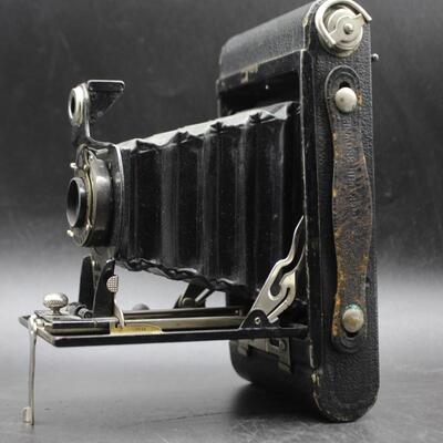 Pair of Vintage Film Kodak No. 2 & 2C Folding Autographic Camera