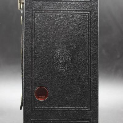 Pair of Vintage Film Cameras Kodak Premo No. 3A Folding Cartridge & Folding Hawkeye No. 2 Model B