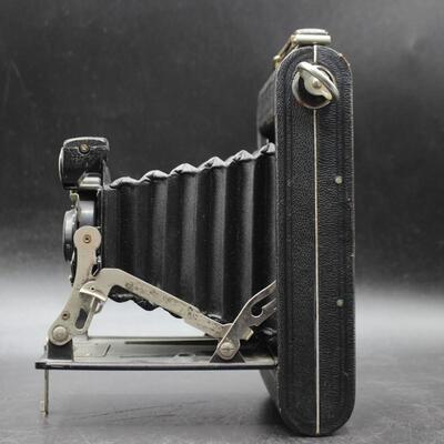 Pair of Vintage Kodak Fold Out Cameras Anastigmat Diomatic & Ball Bearing Film Cameras