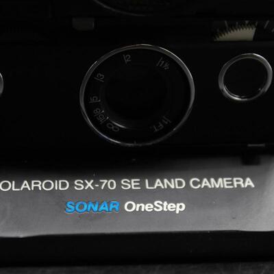 Vintage Polaroid SX-70 SE Land Camera