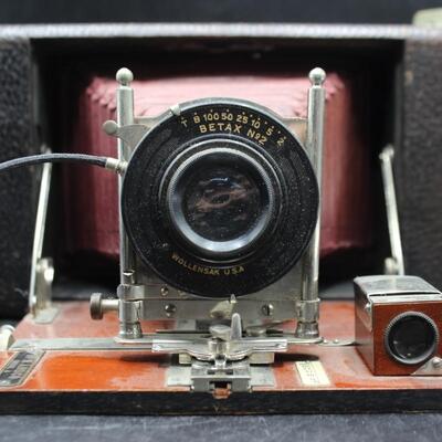 Antique Kodak Betax No. 10 Ansco Model A Fold Out Camera