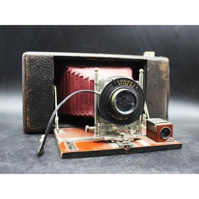 Antique Kodak Betax No. 10 Ansco Model A Fold Out Camera