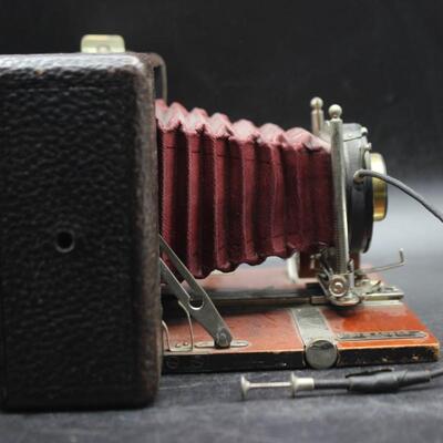 Antique Kodak Betax No. 10 Ansco Model A Fold Out Camera