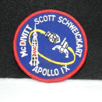 Vintage NASA Apollo IX  McDivitt Scott Schweickart Astronauts , Saturn V Rocket Spacecraft Lunar Module Spaceflight Authentic Space...