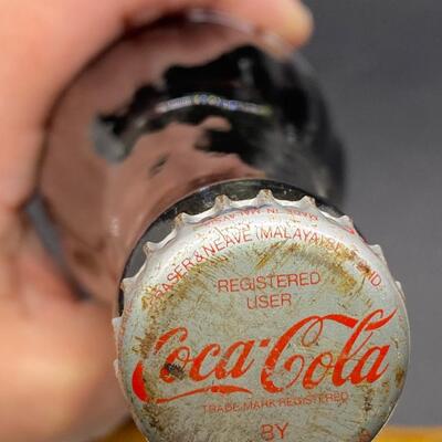 Vintage Coca-Cola Bottle from Malayasia Unopened