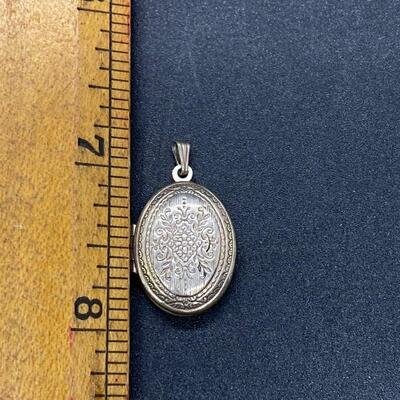 Vintage Avon Sterling Silver Locket Charm
