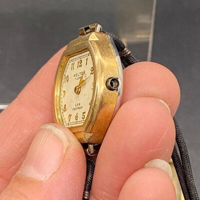 Vintage Watch Faces Elgin Kelton for Parts or Repair