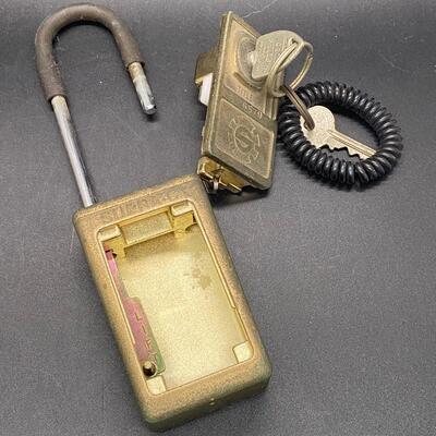 Vintage Supra-C Lock Box with Key