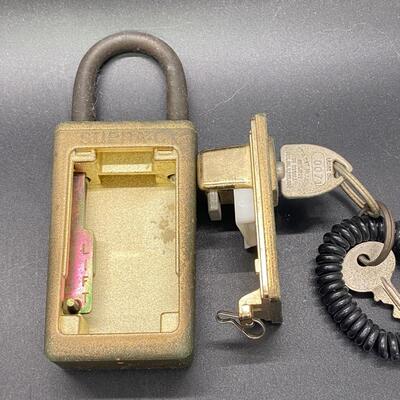 Vintage Supra-C Lock Box with Key