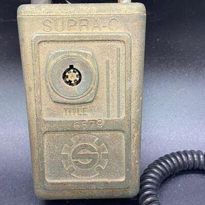 Vintage Supra-C Lock Box with Key