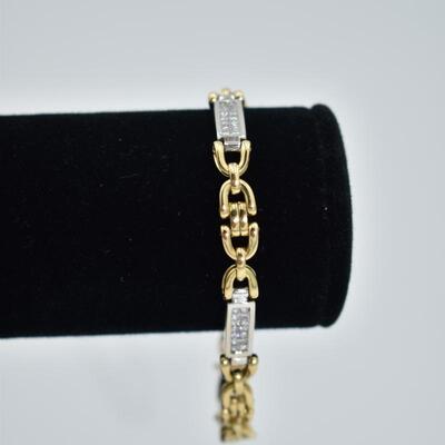 18kt Gold & Diamond Bracelet