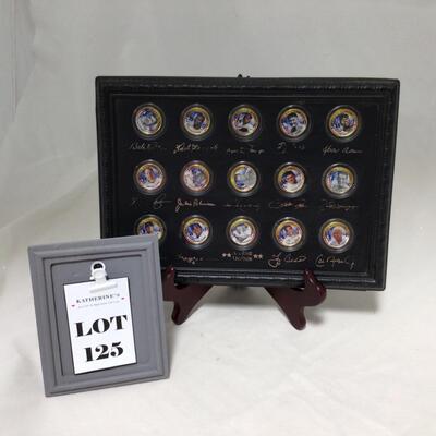 (125) BASEBALL | All Time Legends of Baseball Collector Coins
