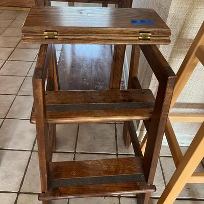 Set of Stools and Camel Seat